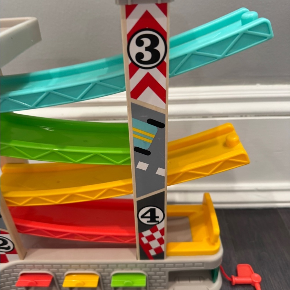 Colorful Slide Racing Track Toy for Kids Boys Infants Toddlers - Picture 5 of 7